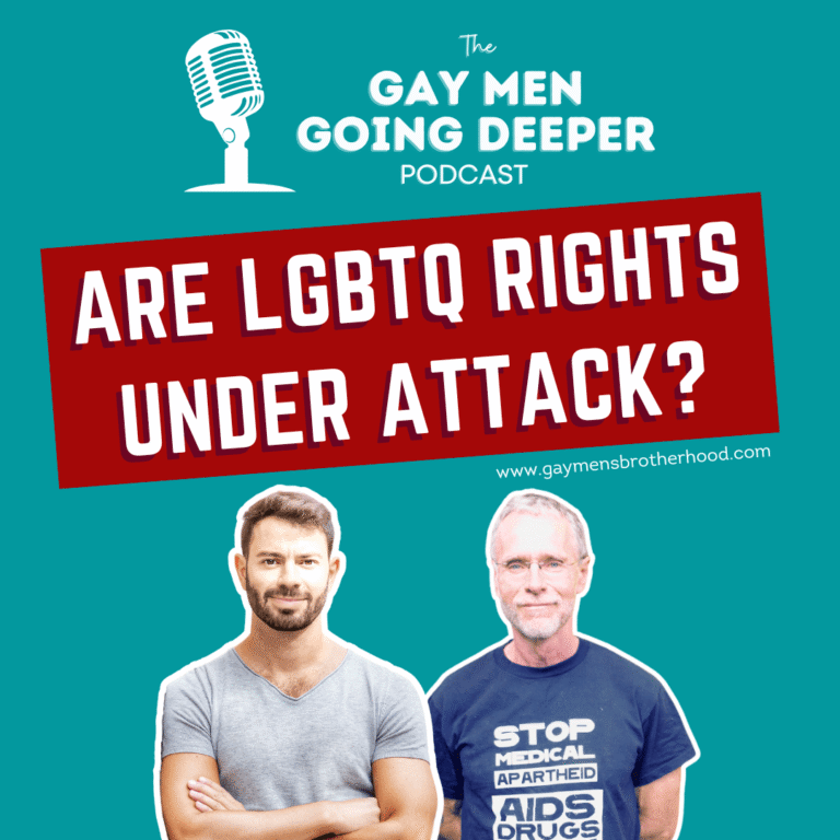 Podcast discussion on LGBTQ rights issues.