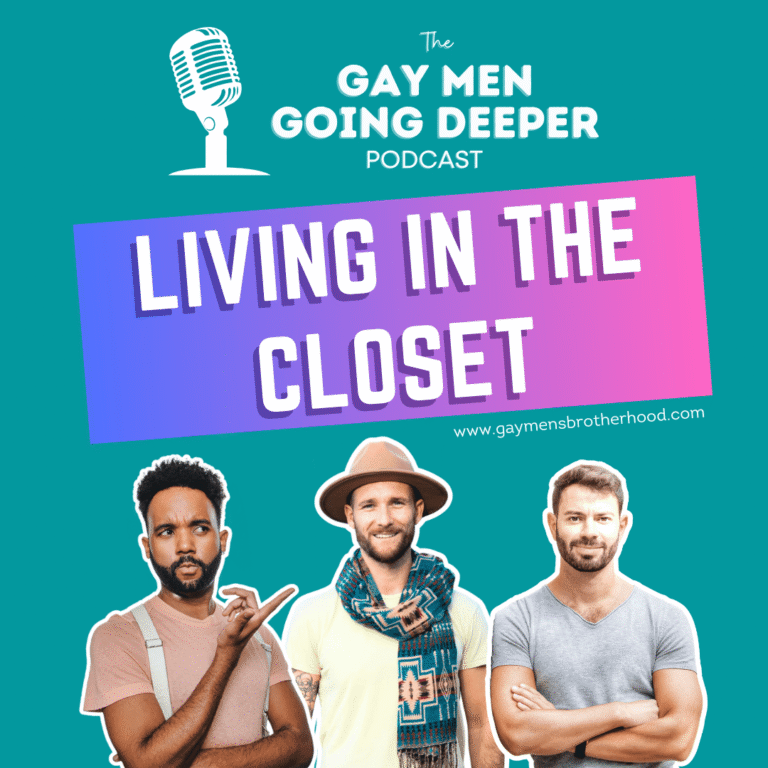 Podcast cover: Living in the Closet discussion