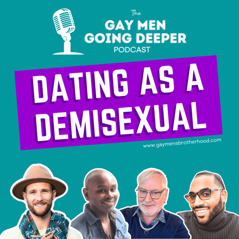 Podcast cover: Dating as a Demisexual discussion.