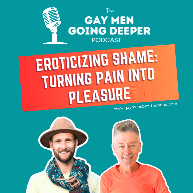Podcast on eroticizing shame, transforming pain to pleasure.