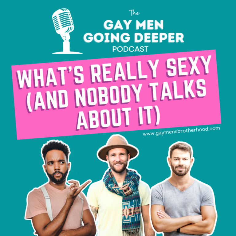Podcast cover: what's truly sexy topic discussion.