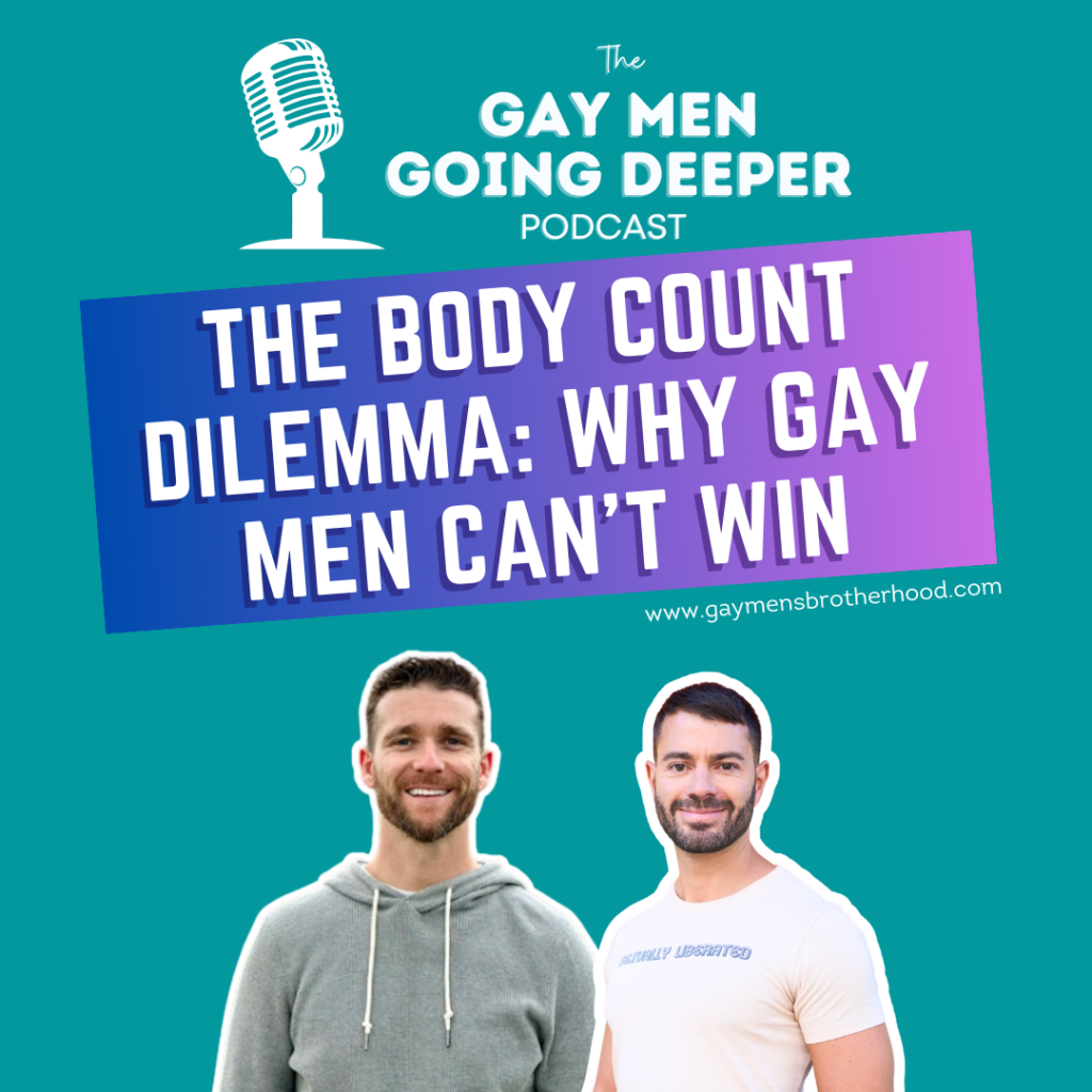 Podcast discussing challenges faced by gay men.